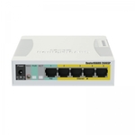 Коммутатор MikroTik RB260GSP (CSS106-1G-4P-1S), RJ45x5 1G, SFPx1, Passive PoE-out