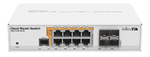 Коммутатор MikroTik CRS112-8P-4S-IN, RJ45x8 1G, SFPx4, PoE-out 78 Вт