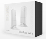 Беспроводной мост MikroTik Wireless Wire комплект из 2 устройств (RBwAPG-60adkit)