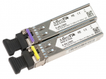 Пара оптических модулей SFP MikroTik S-4554LC80D, Single Mode, 80 км, 1490/1550 нм, LC, DDM